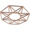 Ekena Millwork Guardian Wood Fretwork Pierced Ceiling Medallion, Cherry, 16"OD x 6 1/4"ID x 3/8"T CMWP16X16X0375GDCH - alternate 5